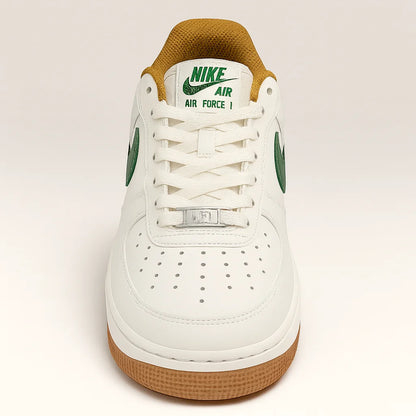 Fabriqué à la main AF1 Crème Blanc Beige Vert Gomme