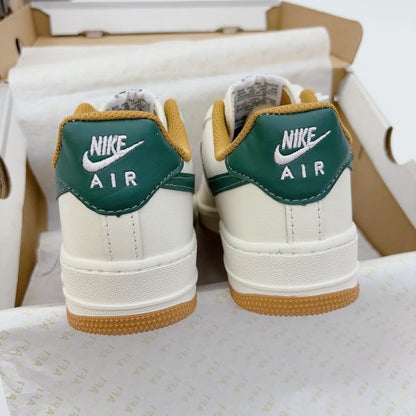 Fabriqué à la main AF1 Crème Blanc Beige Vert Gomme